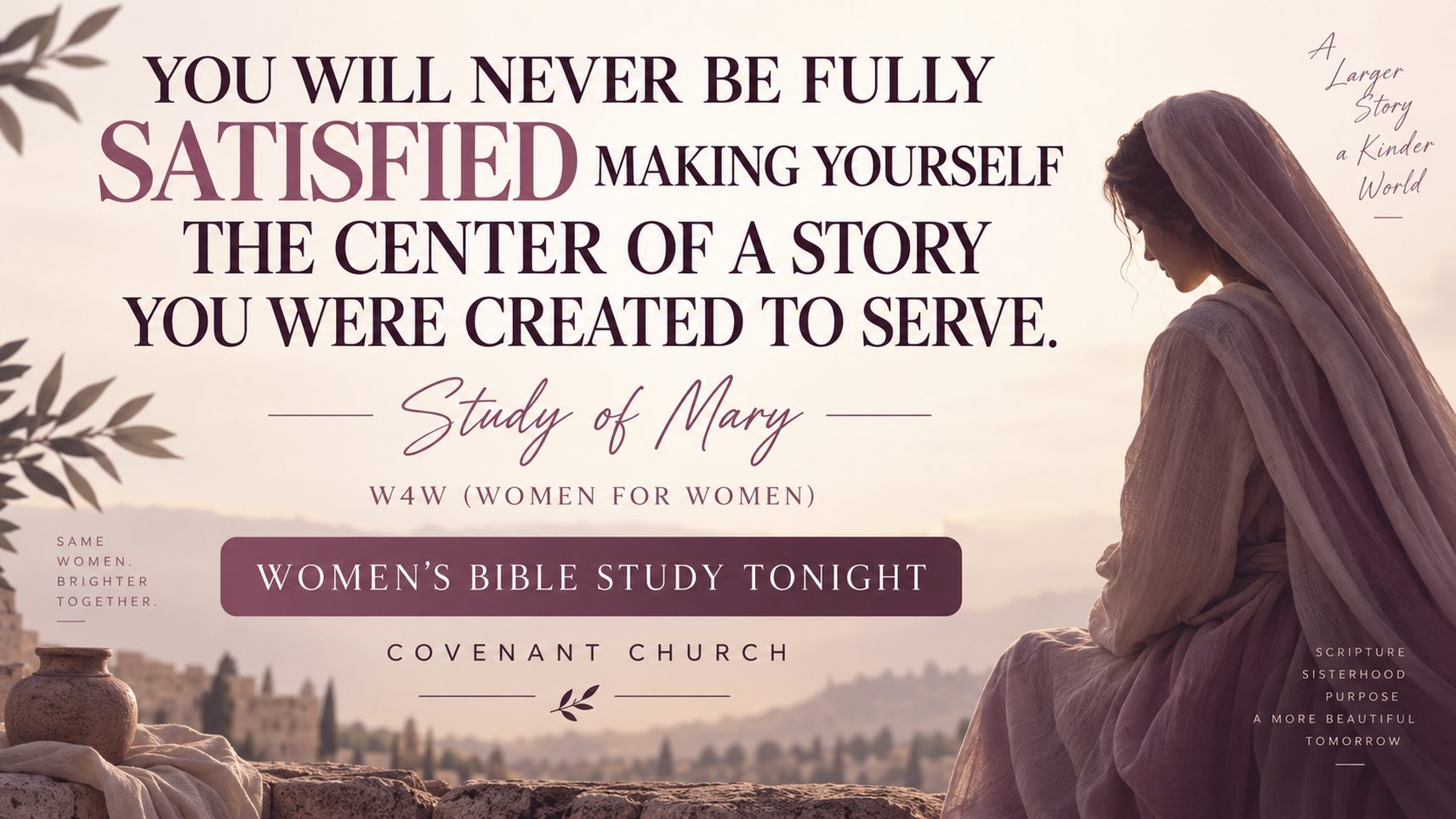 God Uses Ordinary People, Covenant Church